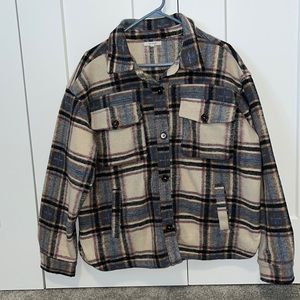 Maurices flannel shacket